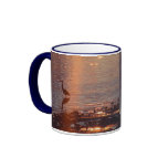 Blue Heron Sunset Mug
