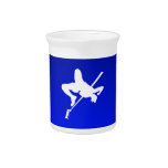 Blue High Jump Drink Pitchers