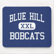 Blue Hill - Bobcats - High - Blue Hill Nebraska mousepads