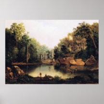 Blue Hole, Little Miami River Print