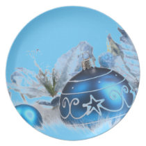 BLUE HOLIDAY PLATE