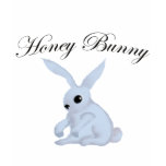 Blue Honey Bunny Ladies Shirt