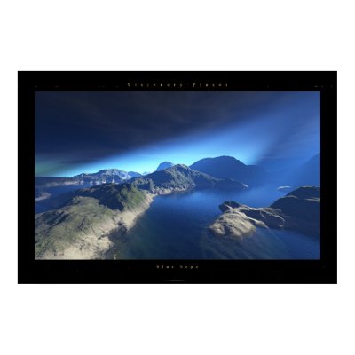 blue hope print by a_b_c