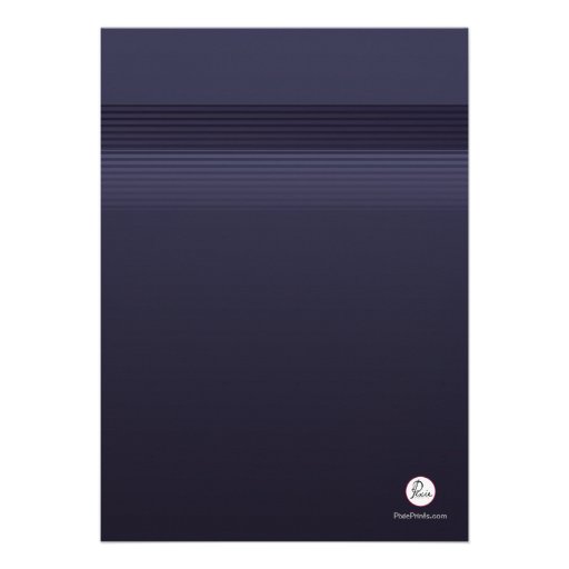 Blue Horizon Graduation Invitation