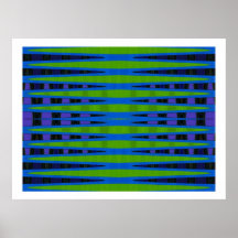 Blue Horizon Poster