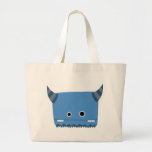 Blue Horned Monster Bags