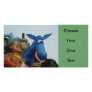 Blue Horse Personalized Photo Card