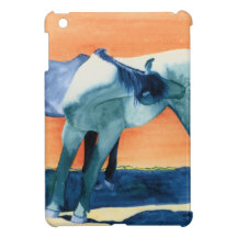 Blue Horses Spanish Barbs iPad Mini Covers