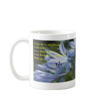 Blue Hosta Trumpets Coffee Mug