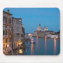 Blue hour Canale Grande, View from Academia bridge Mousepad