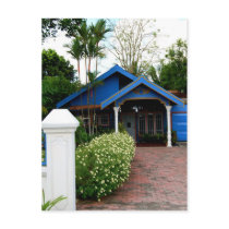 Blue House postcards