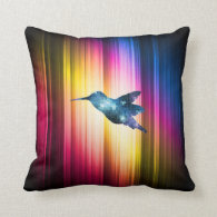 Blue Hummingbird Pillows