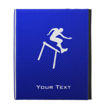 Blue Hurdler iPad Folio Covers