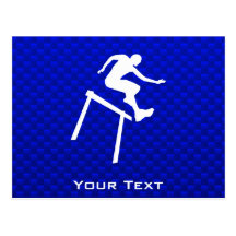 Blue Hurdler Postcards
