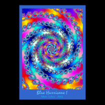 Blue Hurricane I (blue)
