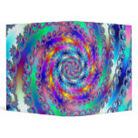 Blue Hurricane II Vinyl Binder
