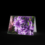 Blue Hyacinth I Card