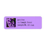 Blue Hyacinth Return Address Label