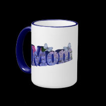 Blue Hydrangea 3D Mom Mug