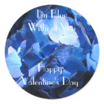 Blue Hydrangea: Blue Without You - Sticker