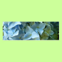 Blue Hydrangea Bookmark Profile Card business cards