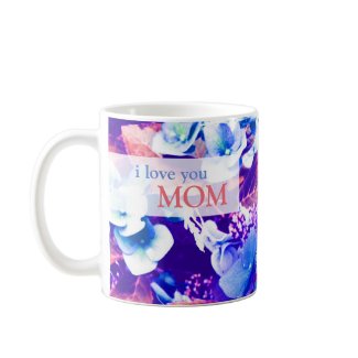 Blue Hydrangea Flower For Mothers Day mug