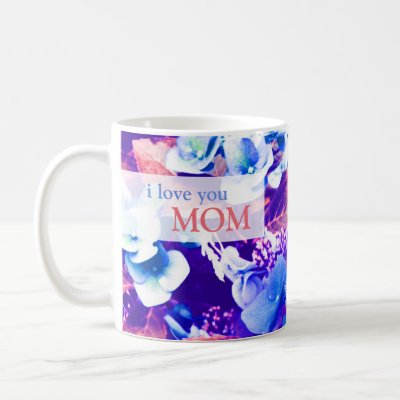 Blue Hydrangea Flower For Mothers Day mug