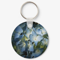 Blue Hydrangea Flower I keychains by Itayasdesigns Blue Hydrangea Flower I keychains