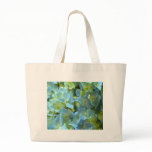 Blue Hydrangea Flower III Purse Tote Market Bag
