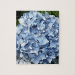 Blue Hydrangea Flower Jigsaw Puzzles