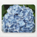 Blue Hydrangea Flower Mouse Mats