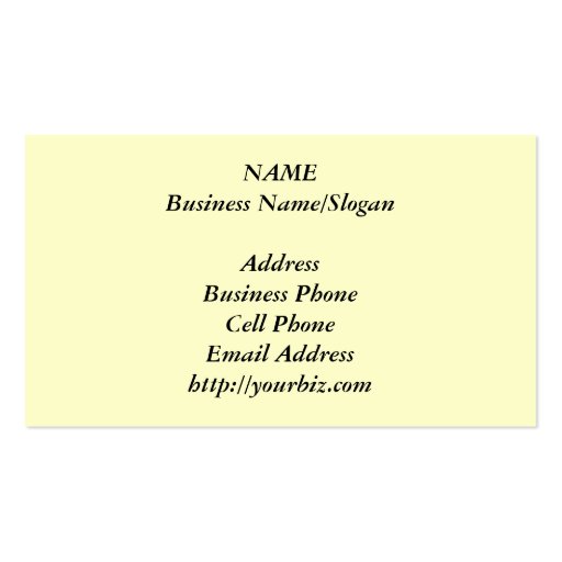 Blue Hydrangea Flowers Business Profile Cards Business Card Template (back side)