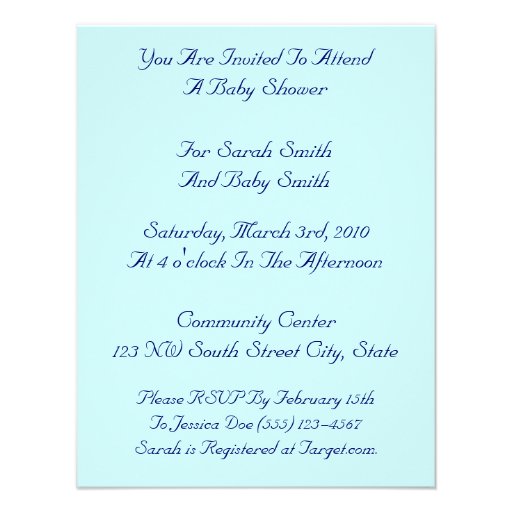 Blue Hydrangea Flowers You Are Invited