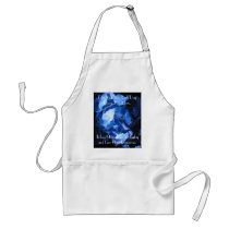 Blue Hydrangea: Love Each Day - Apron by bontondesigns Blue Hydrangea: Love Each Day - Apron