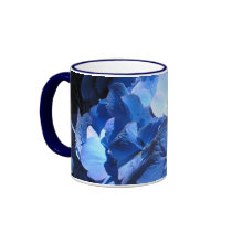 Blue Hydrangea - Mug #2