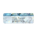 Blue Hydrangea Return Address Labels