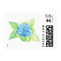 Blue Hydrangea Stamps