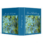 Blue Hydrangea Wedding Binder