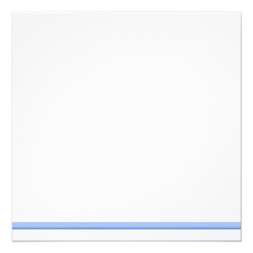 Blue Hydrangeas Garland Wedding Invitations 2, Sky