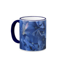 Blue Hydrangeas mugs