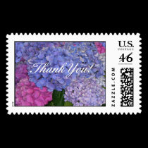 Blue Hydrangeas postage by Firecrackinmama Blue Hydrangeas postage