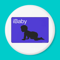 Blue iBaby magnets