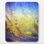 Blue ice leaves mouse mat
