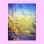 Blue ice leaves