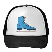 Blue Ice Skate hats