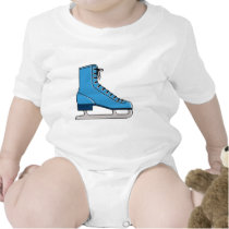 Blue Ice Skate t-shirts
