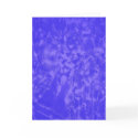 Blue Illuminated Angel Greeting Card