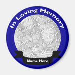 Blue In Memory Of Magnet