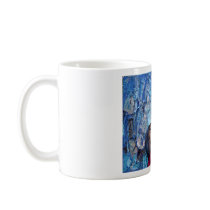"Blue in the Rain" mugs