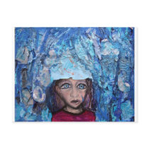 "Blue in the Rain" postcards